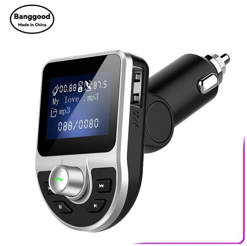 

BT39 Car Mobile Phone Charger Wireless MP3 USB Transmitter Multifunction Adaptor Player Car MP3 Player Bluetooth Receiver