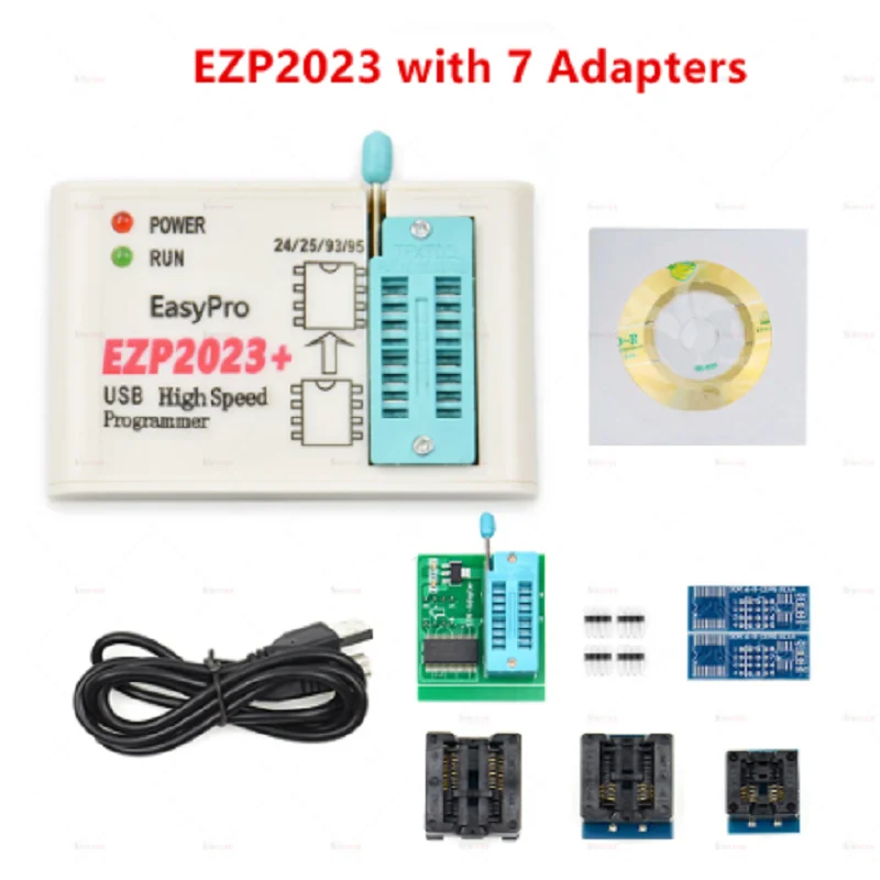 Original EZP2023 USB SPI Programmer Adapter Support EEPROM Flash Bios for Windows Better Than EZP2019