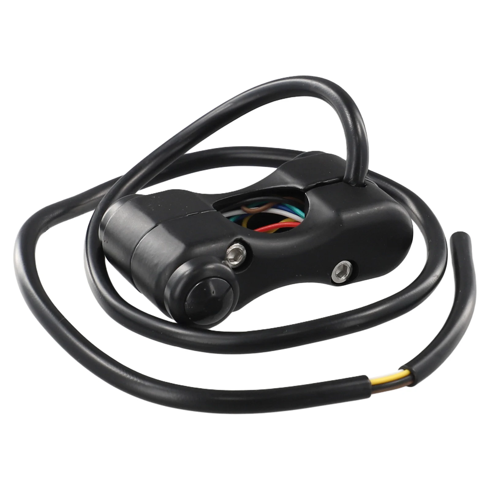 

Кнопка-переключатель для мотоцикла, 3 кнопки, 0,87 дюйма, 12В, 7/8 дюйма, из алюминиевого сплава, для мотоциклов, мотокросса, квадроциклов, на руль, для фары