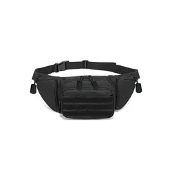 Fanny Pack Gun Holster Concealed Carry Pistol Tactical Waist Bag Waterproof Molle EDC Pouch