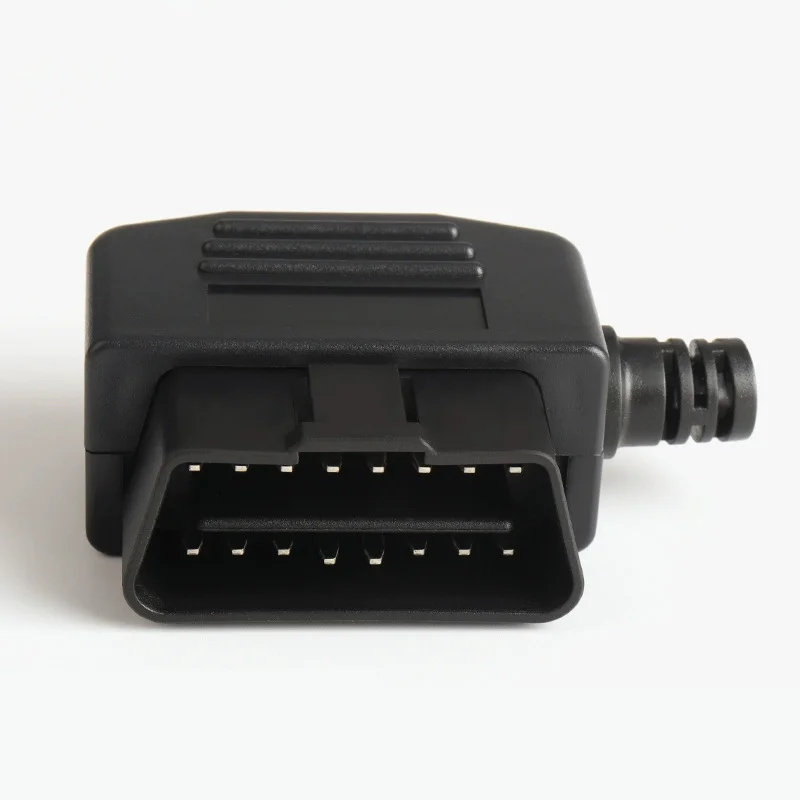 

1PC OBD II OBD2 L Type 16 Pin Male Auto Car Connector Cable Wire Sockets Connector Plug with Shell and Screw J1962M