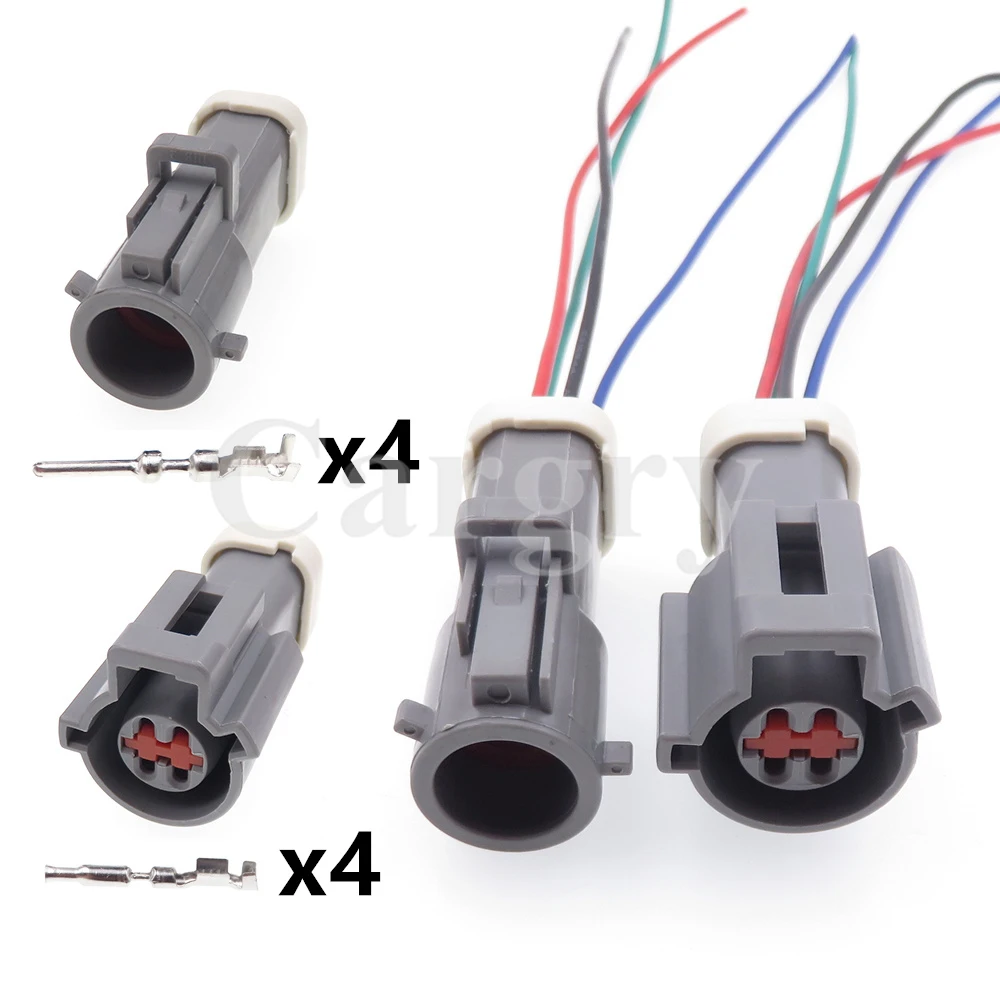 

1 Set 4P Automobile Starter Waterproof Socket Car Electrical Connector Car Wiring Terminal Sealed Adapter