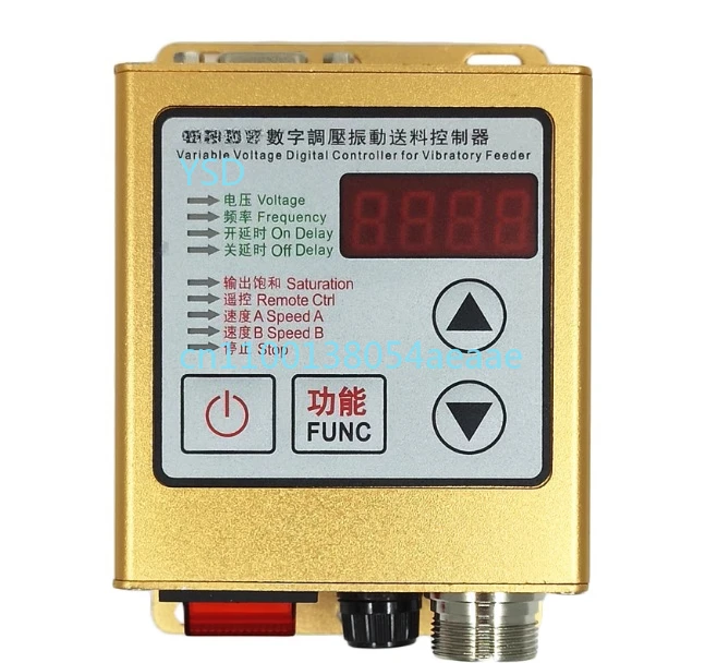 

CUN-SDVC20-S цифровой контроллер подачи вибрации с регулировкой напряжения, для остраивания при полной и управляющей вибрирующими пластинами.