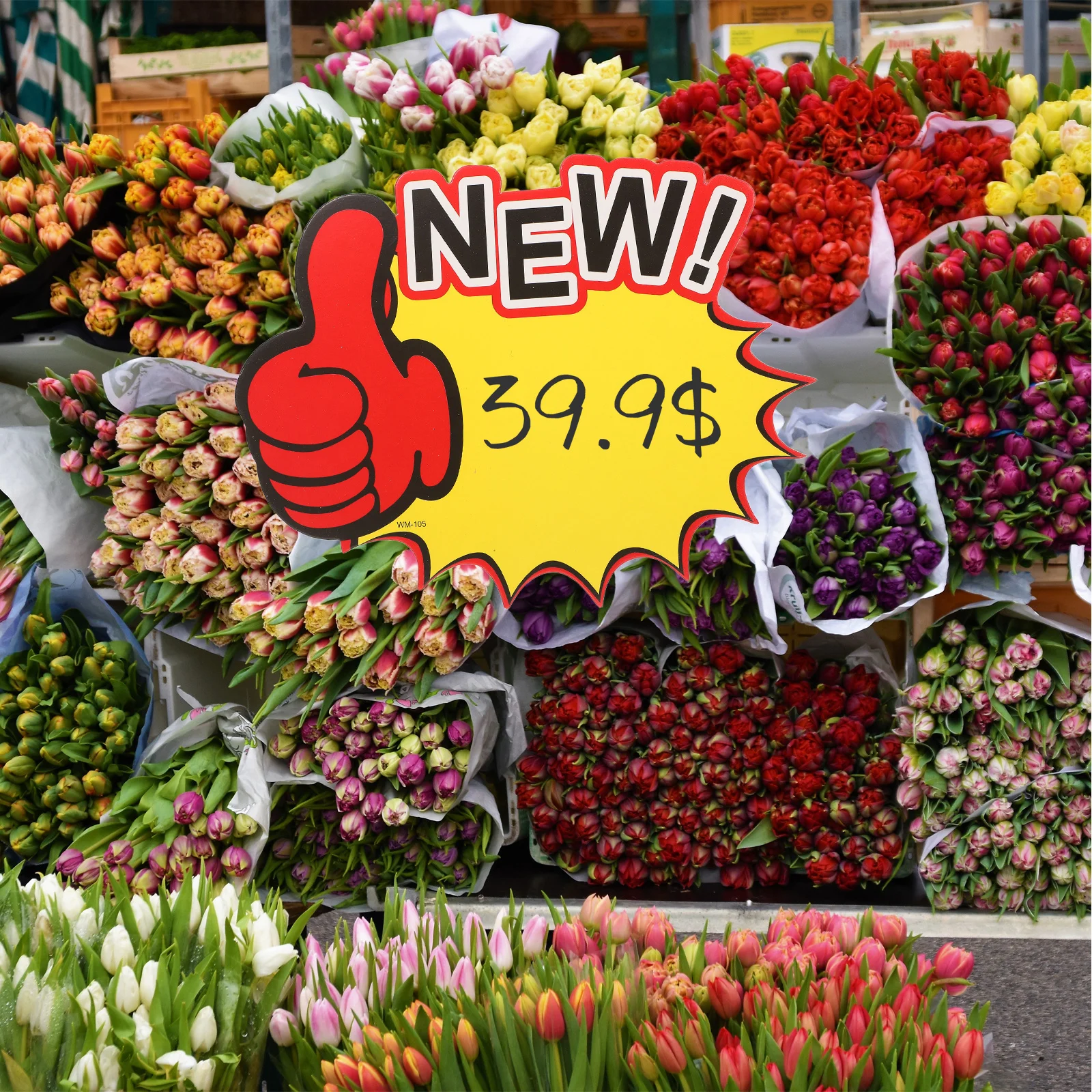 

100Pcs Blank Price Tags Large Paper Signs for Retail Stores Supermarkets Garage Sales Effective Price Display and Promotion