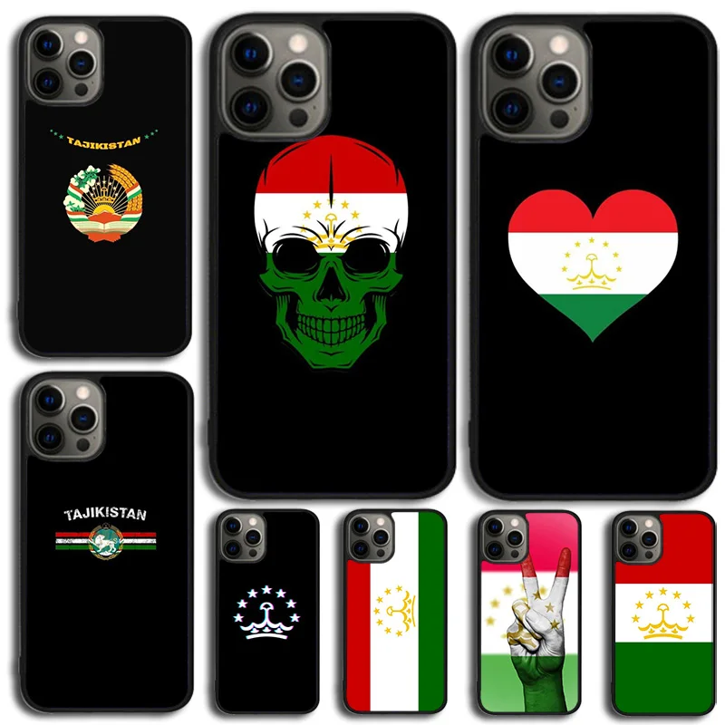 Tajikistan Flag Phone Case For Samsung Galaxy S10 S22 S23 S24 Note 10 20 Lite S20 Plus S21 Ultra Back Cover