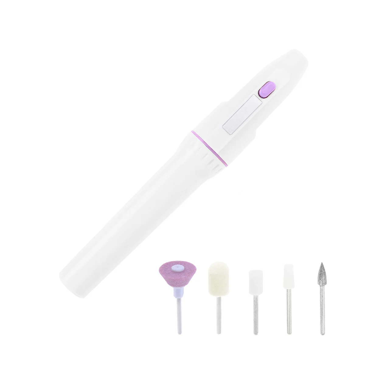 Professional Nail Drill Tool Portable Electric File for Manicuring Pedicuring Callus Removal Home Salon Use Nail Polisher