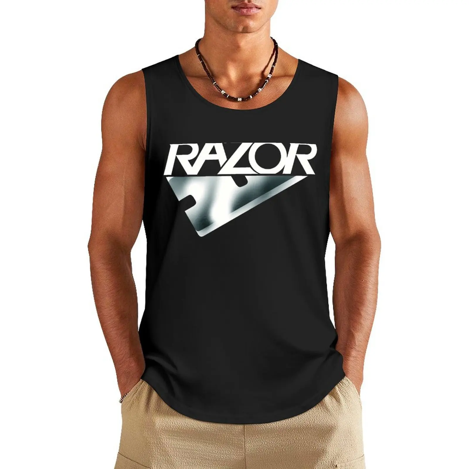 

Razor Rock Band Canadian Tank Top Gym man quick-drying t-shirt t shirt