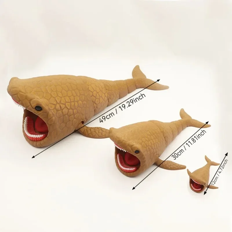New 78cm Large Size 3d Printing Subnautica Sea Eater Bloop Gran Maja Action Figure Model Toy Doll Christmas Gifts Toys - view 6
