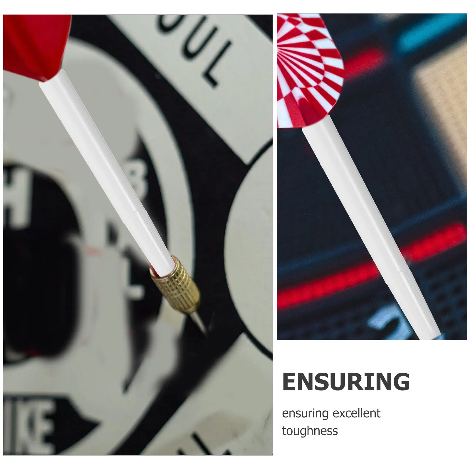 

50Pcs Shafts Nylon Threaded Stems Professional Grade Strong Impact Resistance Ideal for Replacement Parts