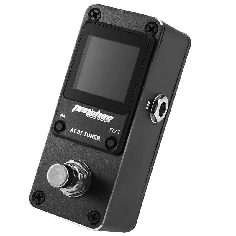 

TOM'sline ENGINEERING AT-07 Electric Guitar Tuner Electric Bass Foot Tuner Musical Instrument Foot Tuner Pitch Semitone Tuning