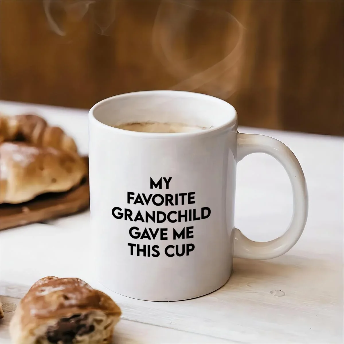 11oz Grandpa Christmas Gift Mug Unique Birthday Present for Grandfather New Granddad Coffee Cup Tea Cup Hot Water Mug ﻿