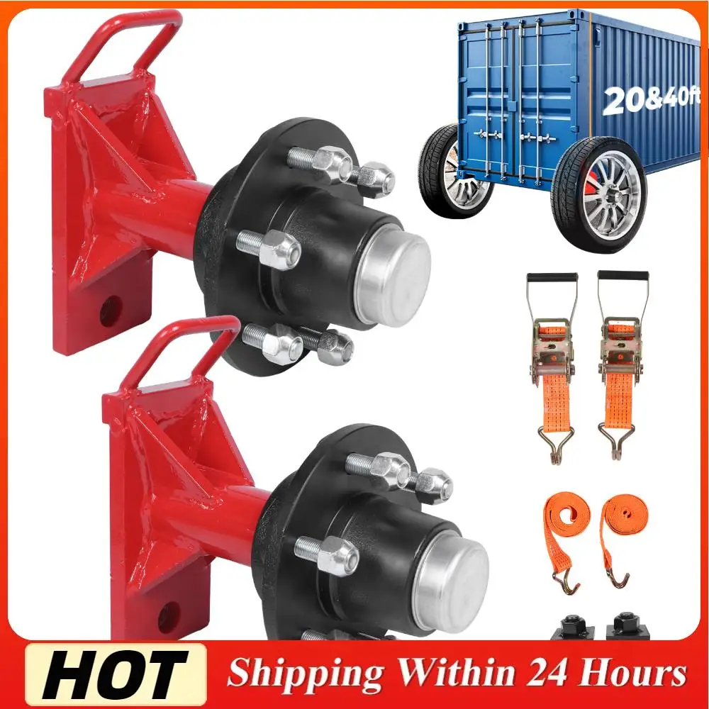 

2 Set of Shipping Container Accessory with Ratchet Tie 22000LBS Capacity for Moving 20ft-40ft Empty Containers