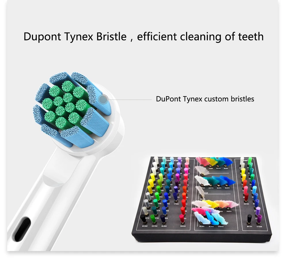 4 sztuk/zestaw głowica elektrycznej szczoteczki do zębów do ustnej B części zamienne do elektrycznej szczoteczki do zębów głowice szczotek szczotka do zębów higiena szczotka do czyszczenia głowy