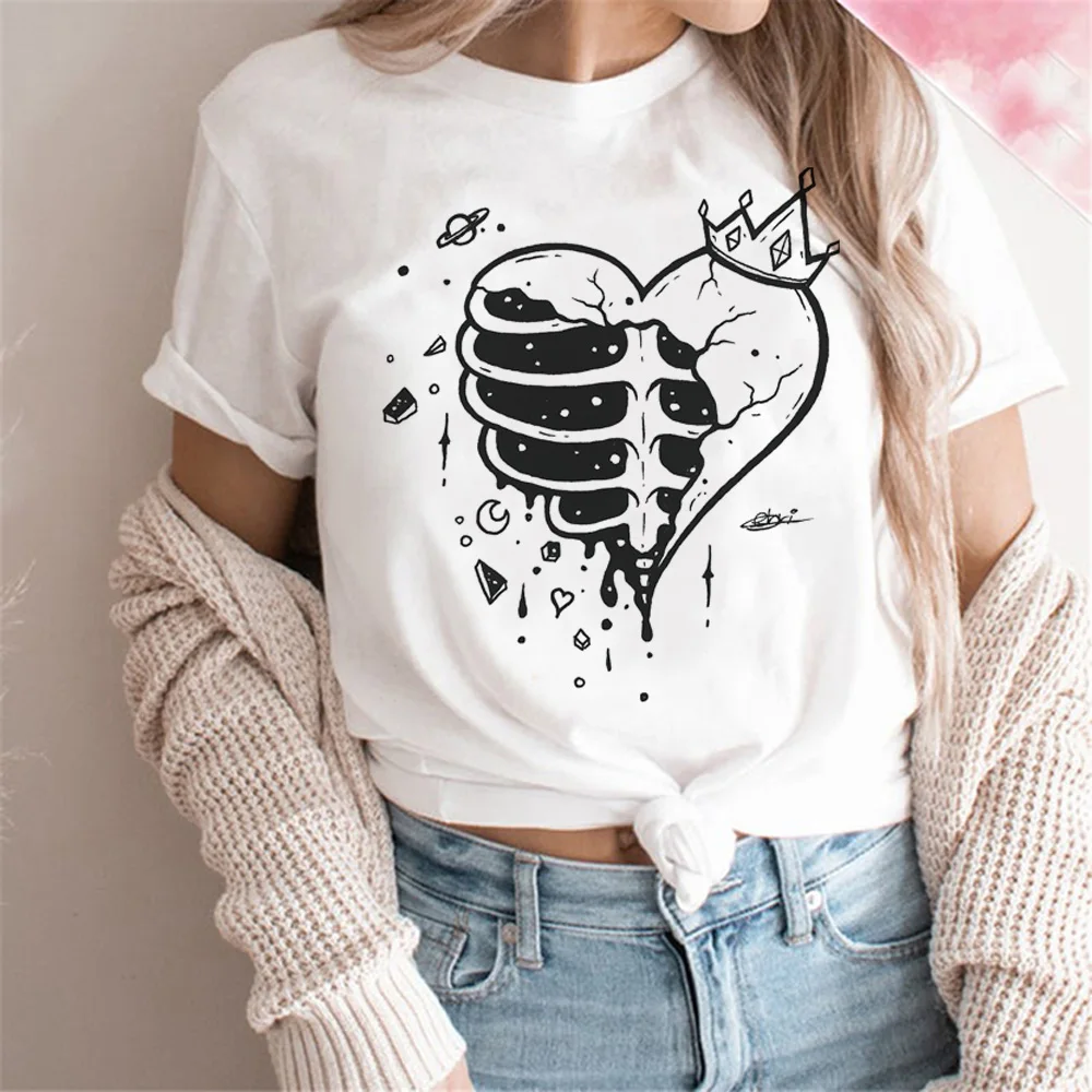 

Witch top women comic t-shirts female streetwear clothes