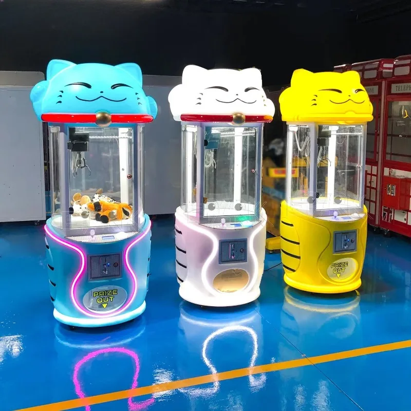 

Vending Machine Entertainment Game Center Coin Push Plush Toy Catcher Claw Crane