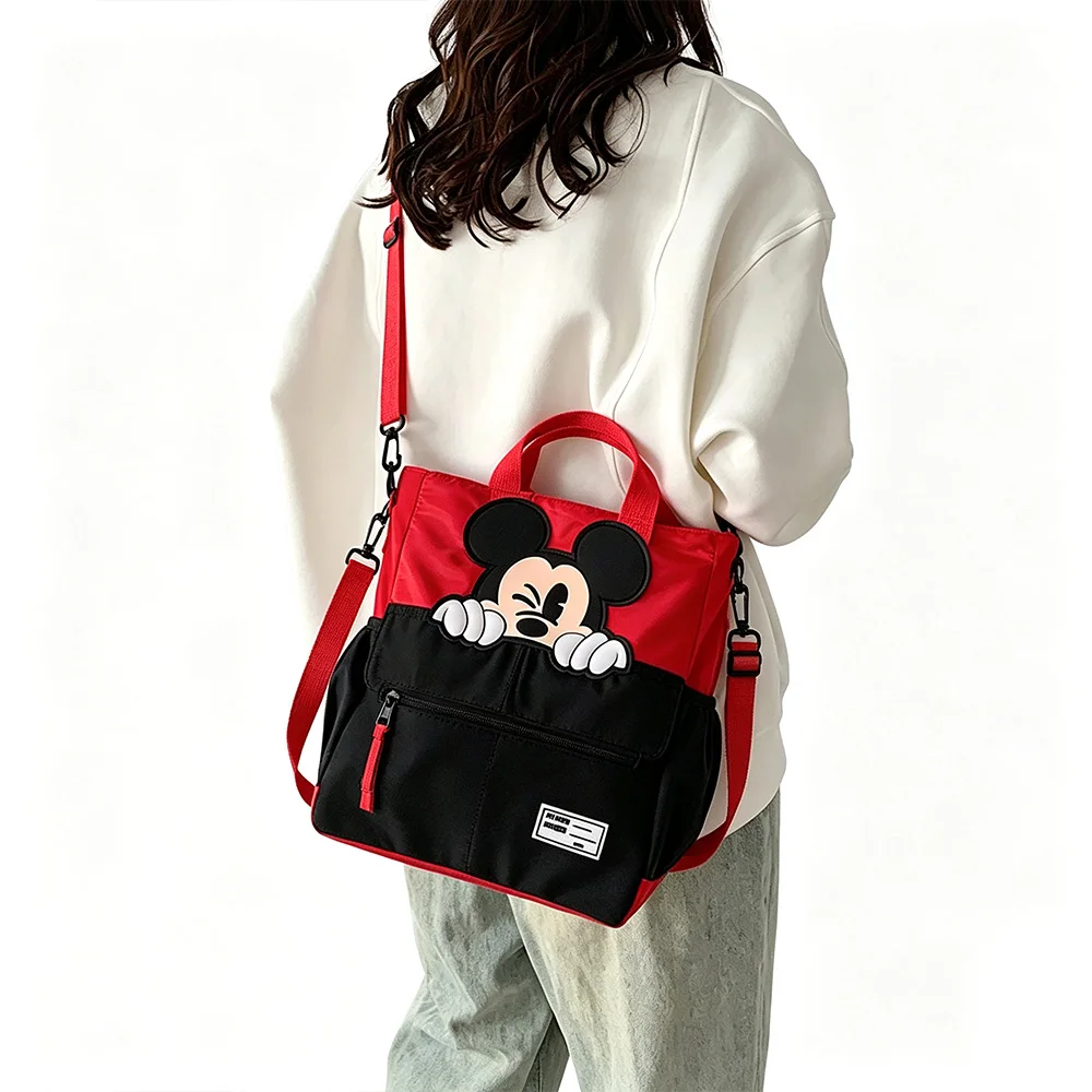 High-quality Cartoon Canvas Handbags Large Capacity Shoulder Bag Women's Fashion Handbag Shopping Bag - view 6