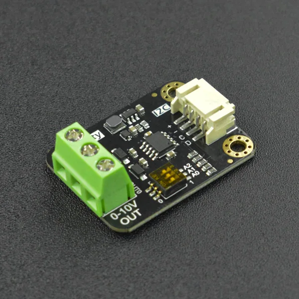 I2C to 2 channels of 0~ 10V voltage module