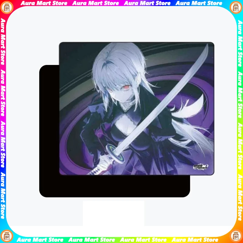 DYSPHORIA MAKI SAYO Glass Gaming Mouse Pad 490*420mm Professional Esports Mouse Mat for FPS Games Gift