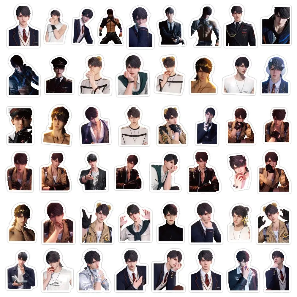 A complete set of 100 stickers of "Xia Yizhou", game-related small stickers, "Love in Deep Space" series view 6