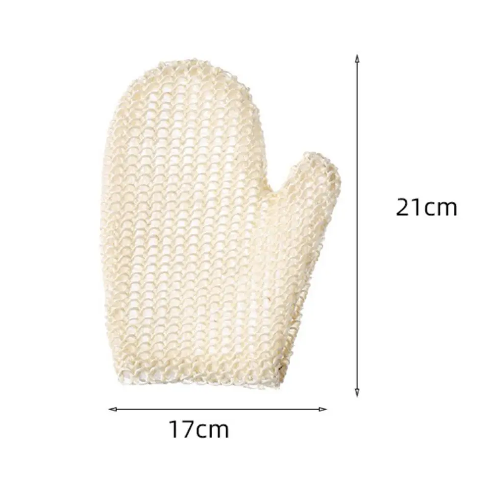 Bathing Cleaning Tool Peeling Mitt Skin Wash Bathing Accessories Exfoliating Glove Sisal Bath Gloves Body Scrubber Shower Brush