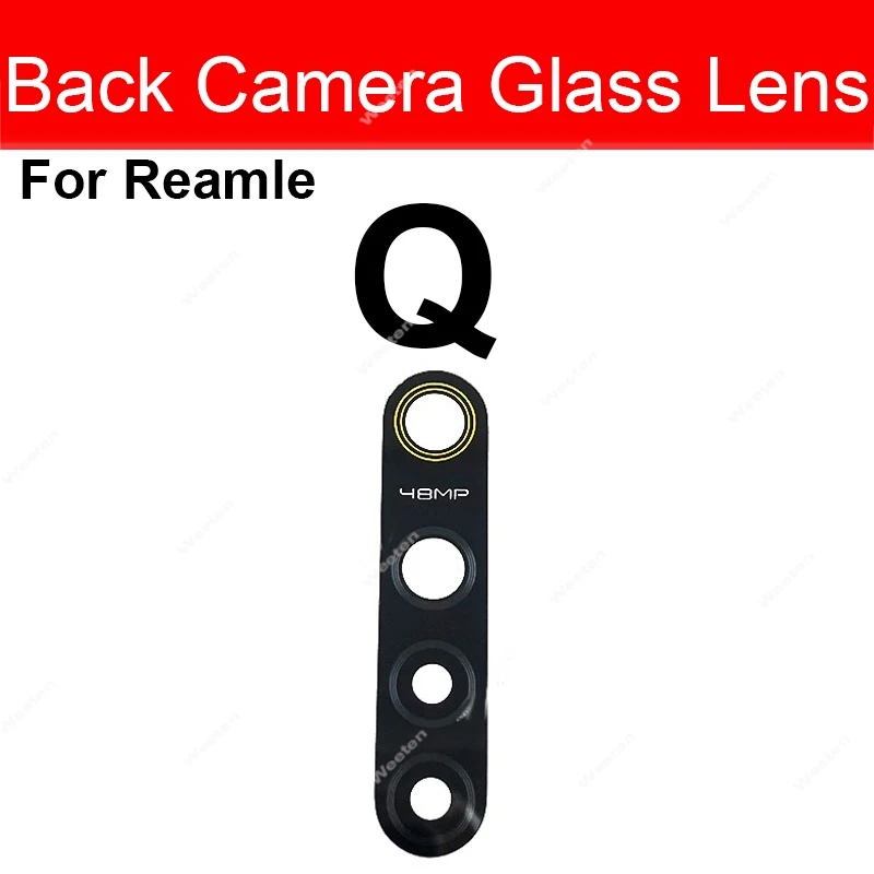 For Realme Q2 Q2i Q3 Pro 5G Rear Back Camera Glass Lens Back Glass Lens Spare Replacement Repair Parts