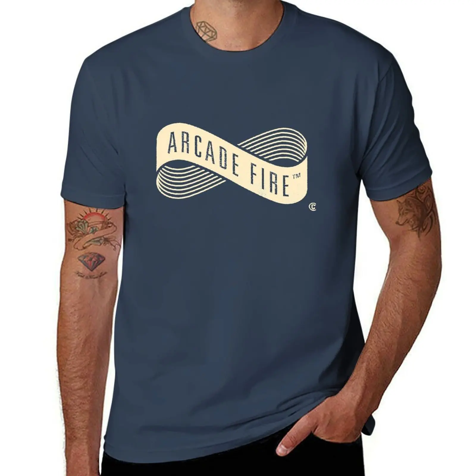 

Arcade Fire Live On Stage T-Shirt man t shirt heavy cotton man t shirt graphic T-Shirt
