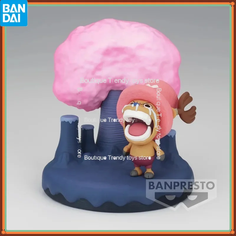 

Bandai original Banpresto Anime One Piece WCF Log Stories Tony Tony Chopper PVC Action Figure Collectible Model Toys
