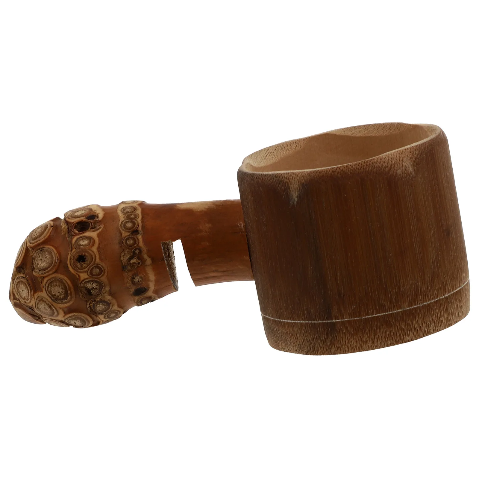 

Bamboo Tea Strainer Ergonomic H Brown Loose Leaf Filter Mesh Infuser Home Tea Room Kitchen Bar Tool