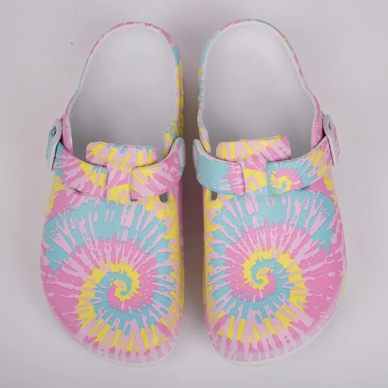 Fashion women\'s outdoor garden shoe impression Eva sandals soft-soled protective shoes creative cartoon shoes woman