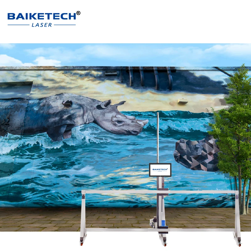 Custom Wide Format Inkjet Printer, Wall and Floor Decals Painting Machine, Glass Ceramic Tiles Canvas, TH-GW128T