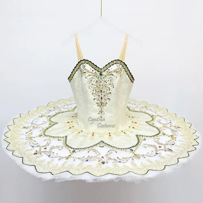 

Классический балетный костюм-пачка Marie с лифом на крючках, вариация от балетного костюма Grand Pas Caisse для девочек