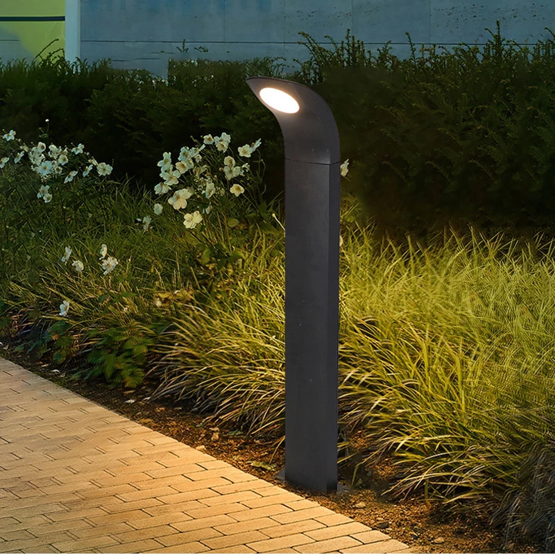 Waterproof 10W COB LED Garden Light Lawn Lamp Modern Aluminum Pillar Light Outdoor Courtyard villa landscape lawn bollards lamp