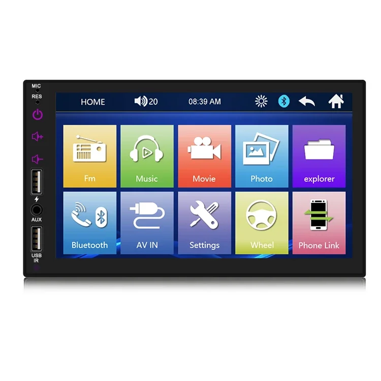 

Double DIN 7 Inch Touch Screen Car Music Player 2 Din Video Stereo Autoradio Car MP5 Player