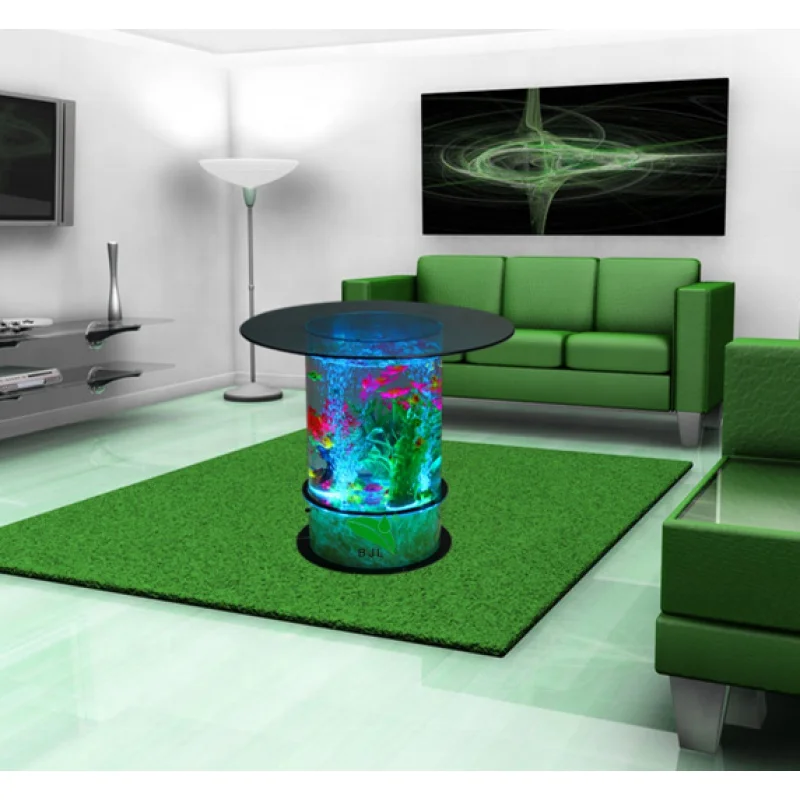 Custom, Led Acryl Licht Water Bubble Decor Ronde Vis Eettafel