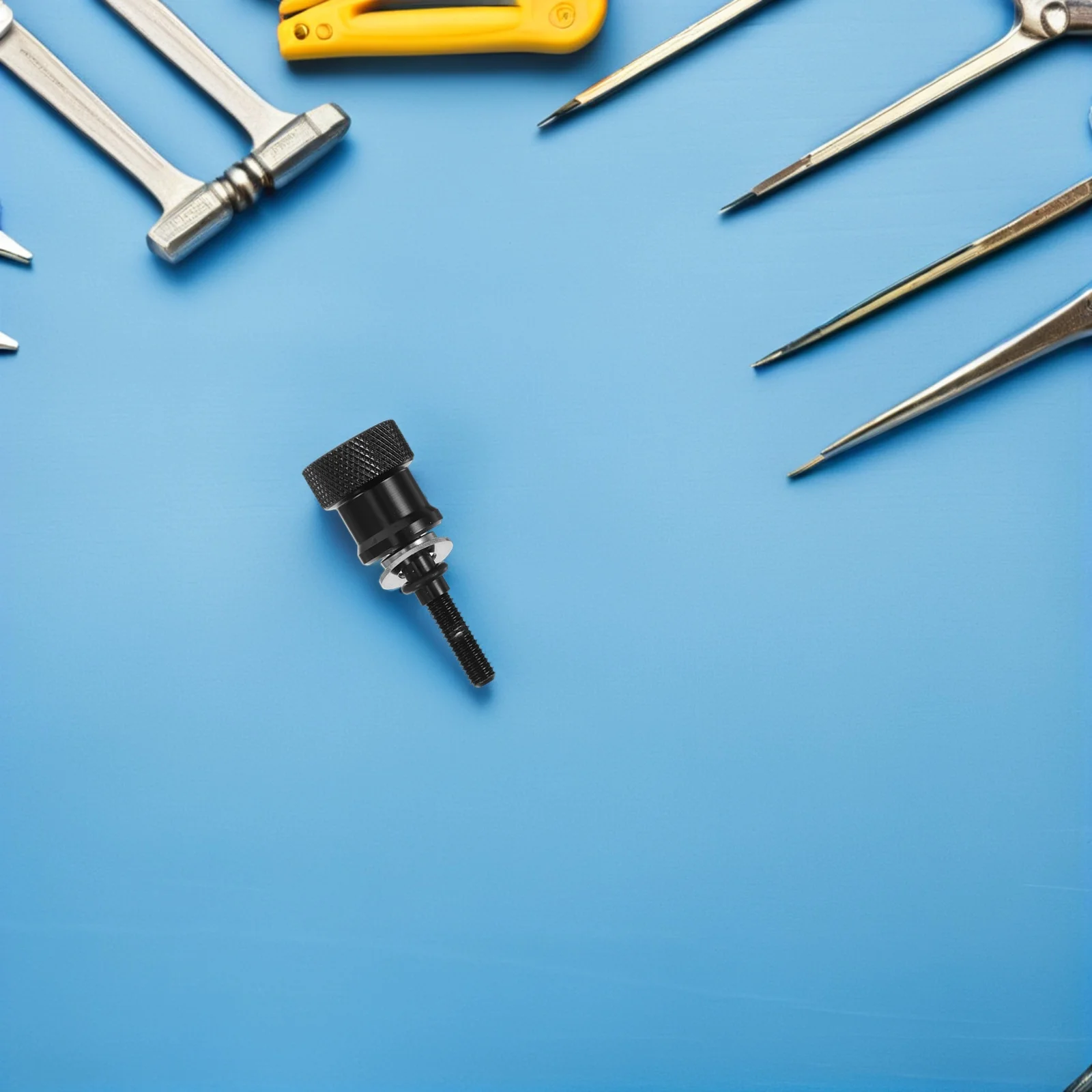 

Rear Seat Bolt Mount Screw M5 - Quick Release Motorcycle Seat Fastener - Aluminum Alloy Repair Screw for Touring and Modified