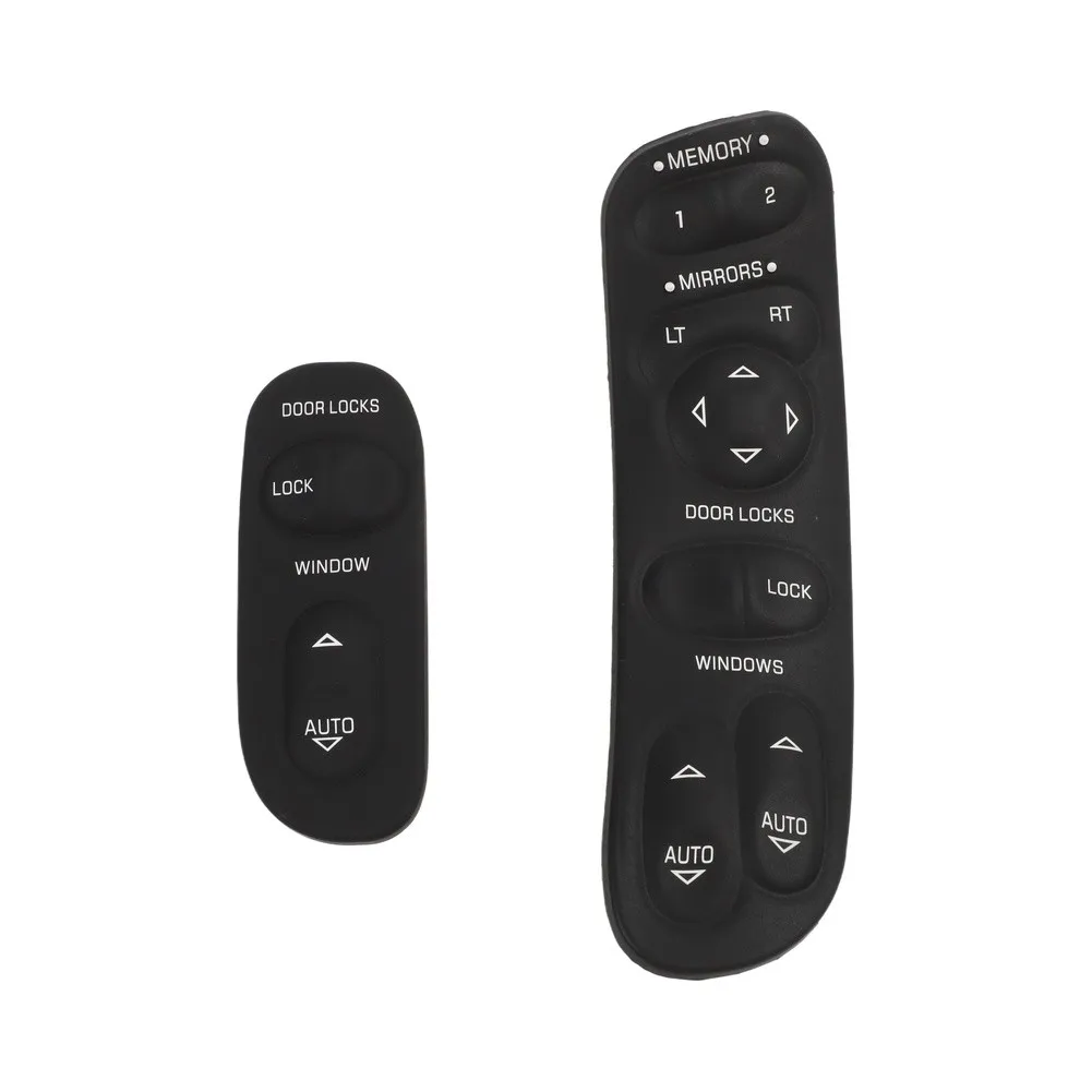 19209381 19209382 Black Power Window Switch for Chevrolet For C5 For Corvette 1997 to 2004 Front Left Right Direct Fit