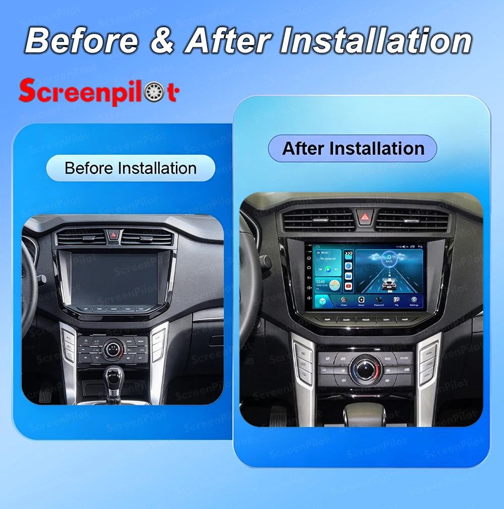 Android 16 For Maxus LDV T70 T60 MG Extender 2019-2021 Car Radio Stereo Head Unit Multimedia Video Player GPS Navigation 2K QLED