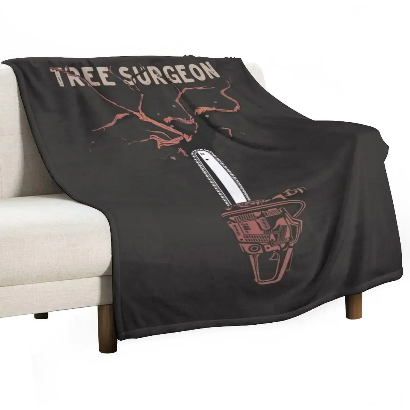 Tree Climber Art Gift For Arborists Throw Blanket Shaggy warm winter Picnic Soft Beds bed plaid Beautifuls Blankets