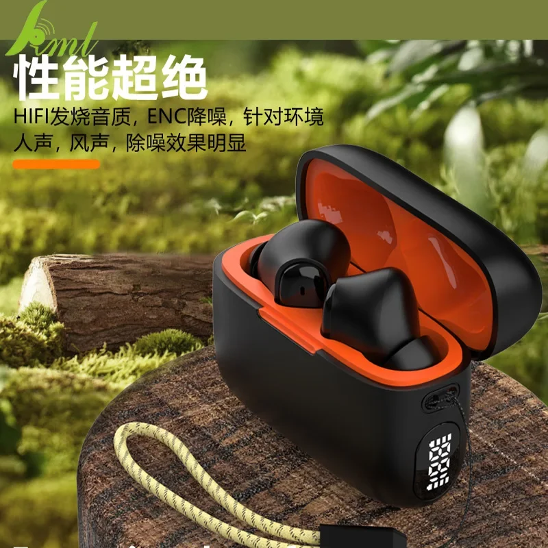 F09 Fone de ouvido Bluetooth sem fio, fones de ouvido Hifi Sound, Headset esportivo, subwoofer intra-auricular, fones de ouvido de alta definição com microfone