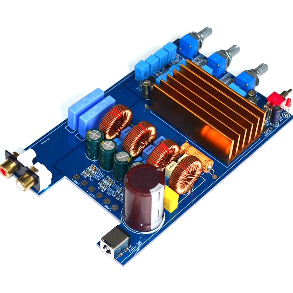 TPA3255 2.1 300W+150W+150W 1000UF/80V Class D HIFI digital Power Amplifier Board