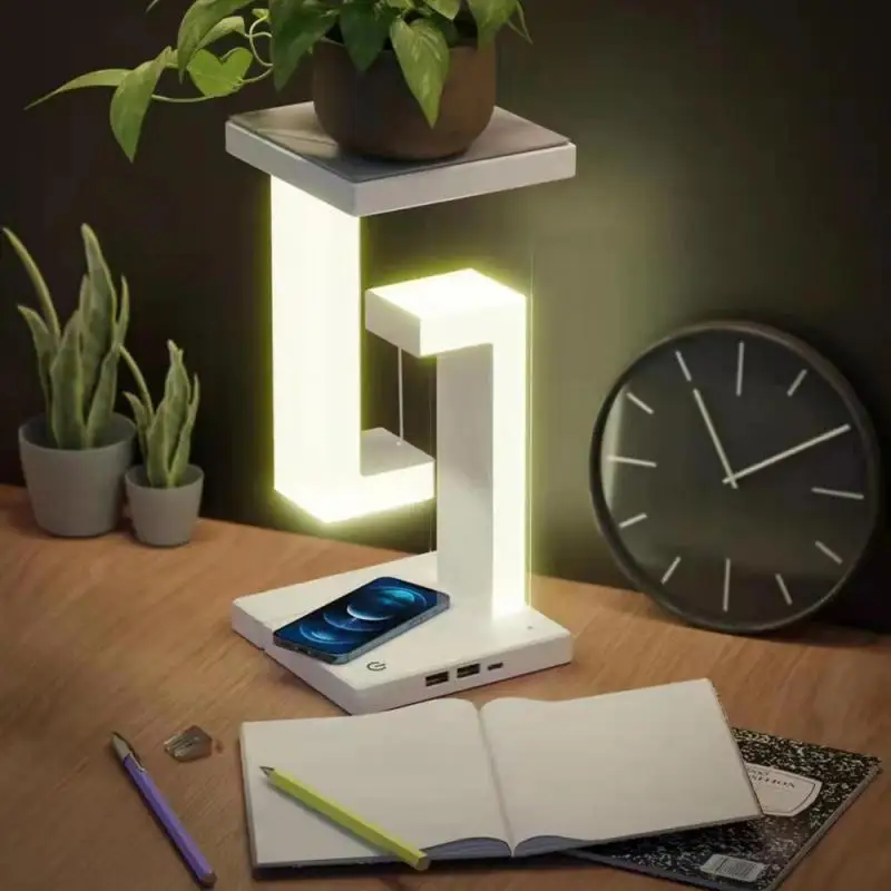 Popular Hot sell Anti Gravity Reading Deskt Light Magnetic Levitation Table Beside Lamp fo