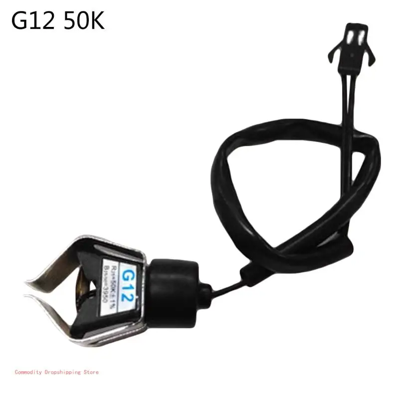 G12 G18 Wall Mounted Tube Clamp Type NTC Temperature Probe for Head High Accuracy