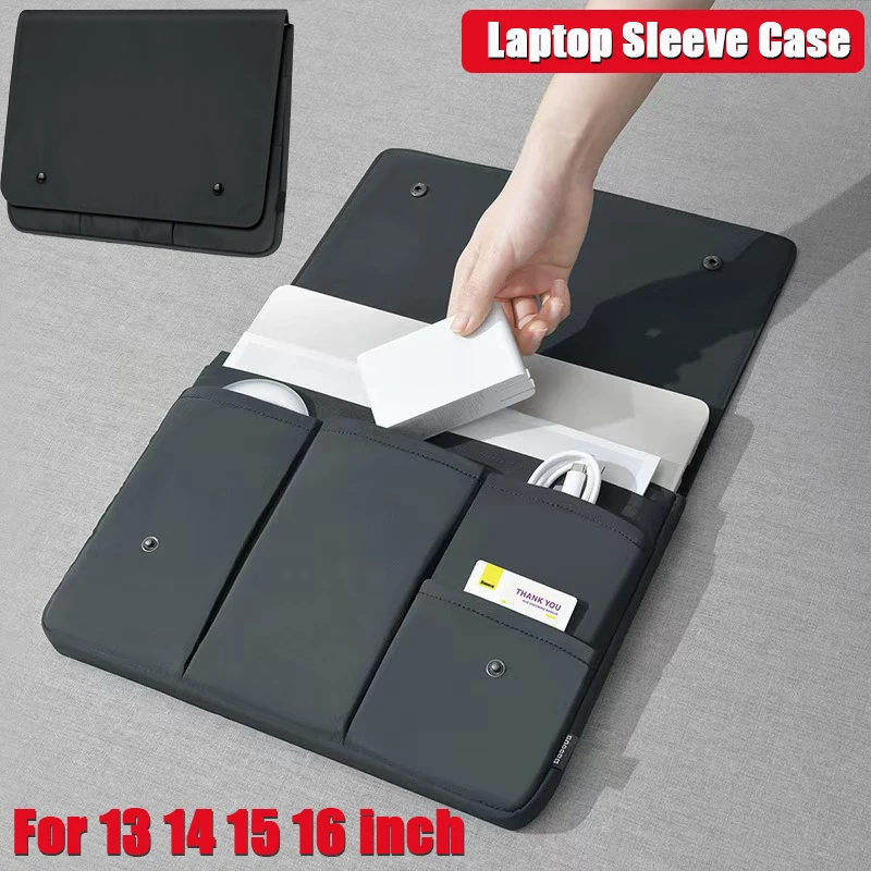 

Laptop Sleeve Bag Carrying Case For MacBook iPad Notebook Waterproof Shock Resistant Protective Bag Tablet Sleeve Laptop Pouch