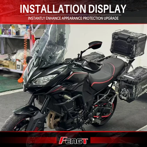 Imagen 2 del producto Para Royal Enfield Himalayan 450 2023 2024 cubierta protectora de mano para motocicleta Deflector de viento Protector de manos parabrisas