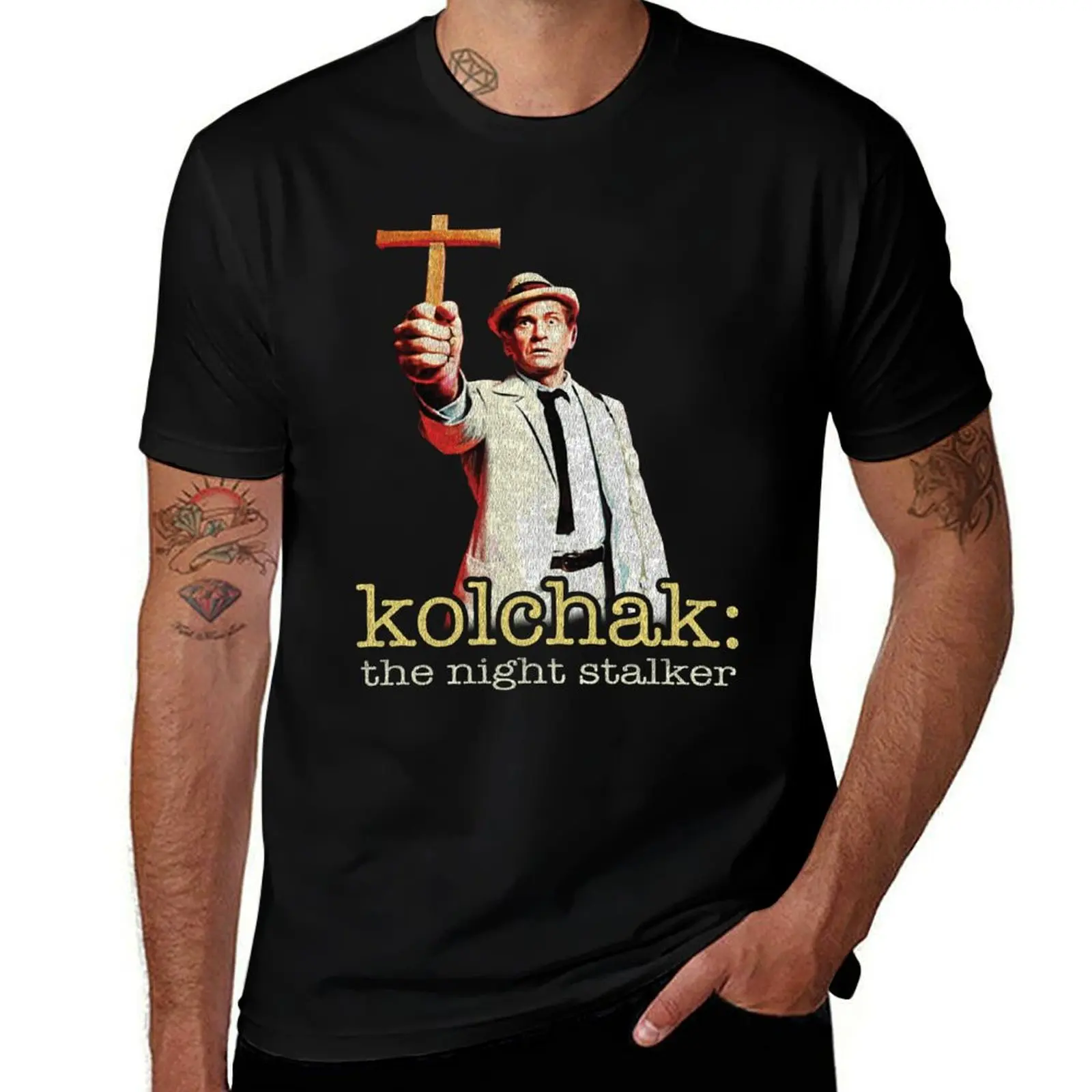 

shirts T-Shirt cotton t t man Stalker The Worn man shirt 100% Kolchak: plain Night