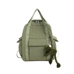 Schoolbag Classic Designer Schoolbag Backpack Fashion Canvas Backpack Girls Casual Solid Travel Backpack