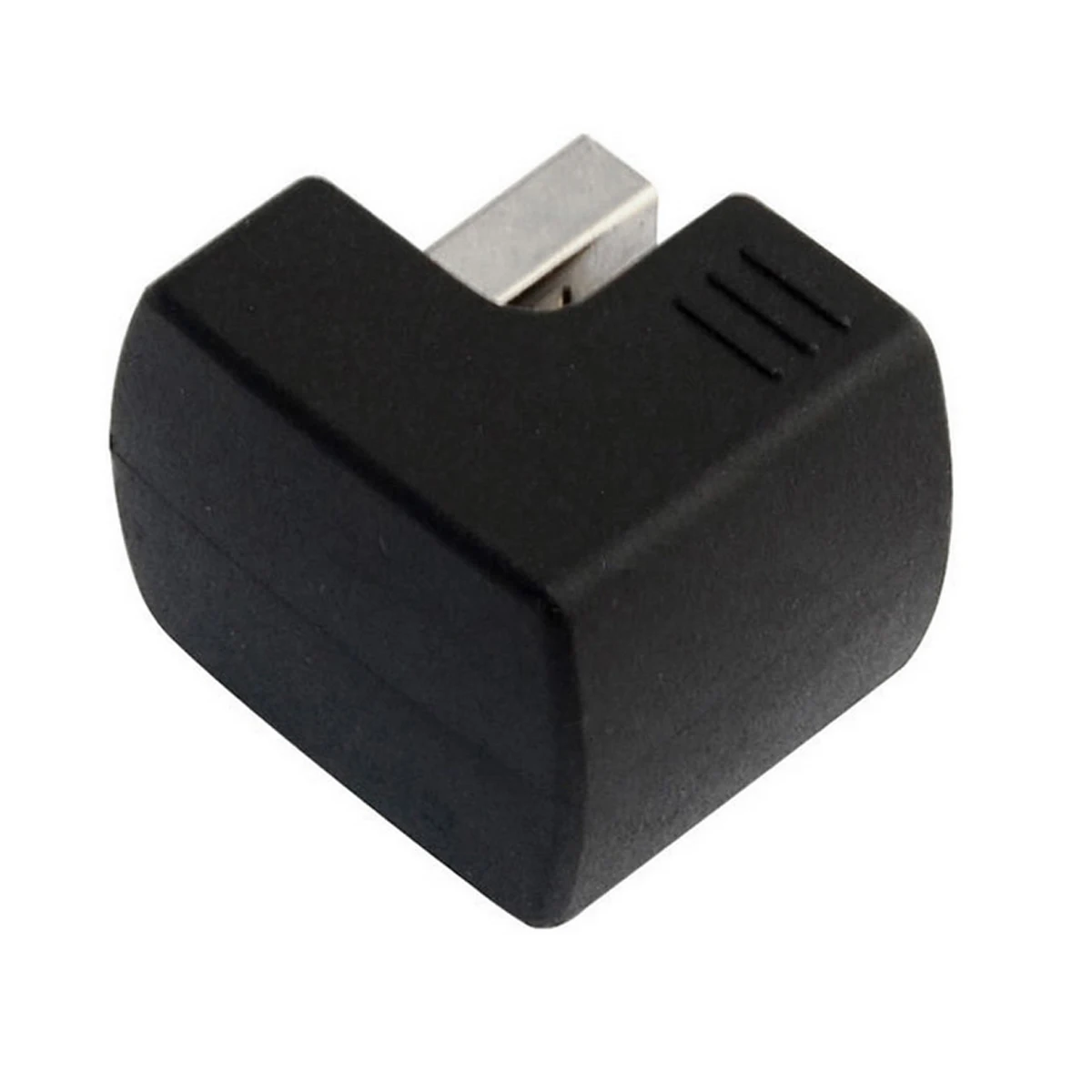 CY Xiwai Down Angled USB 2.0 Adapter A Male to Female Extension 90 180 360 Degree Black