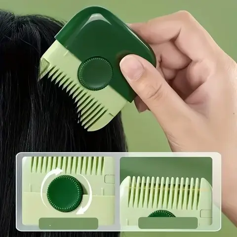 2-in-1 Hair Clipper Comb - Multifunctional Easy Daily Trimming Thinning Tool for All Hair Types