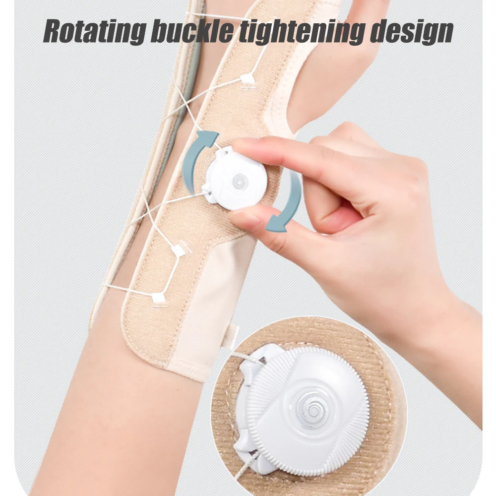 1PC Adjustable Knob Wrist Brace Carpal Tunnel Wrist Support Sleeve with Metal Splint Hand Brace for Pain Relief,Injuries,Sprains