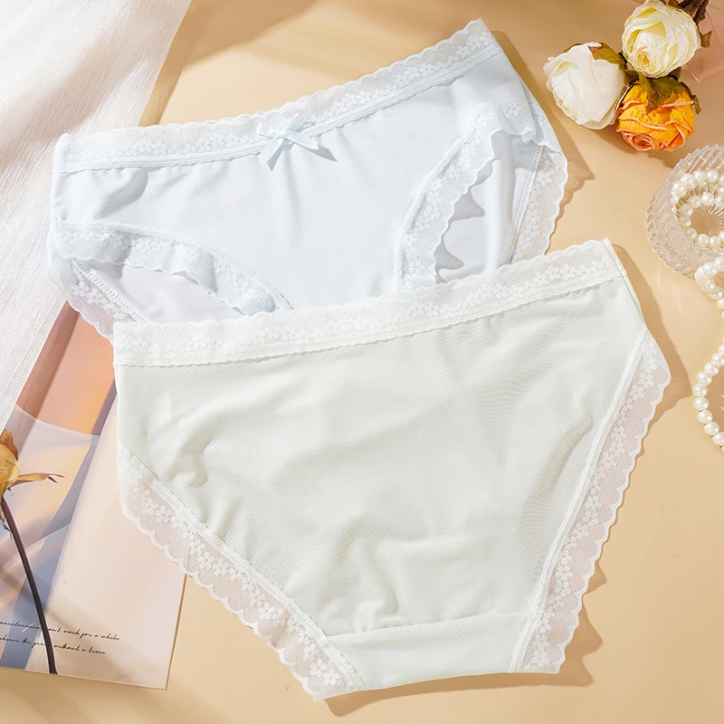 Thumbnail 3 - #14 Cheap Womens Lace Trim Comfort Panties Worth Buying